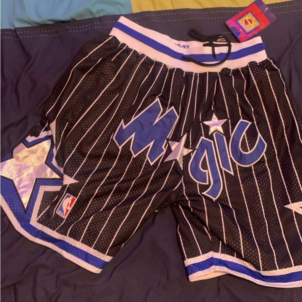 Just don Orlando magic shorts size M